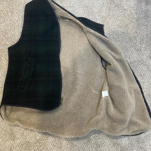 LL Bean Wool Blend Vest - Picture 3 of 4